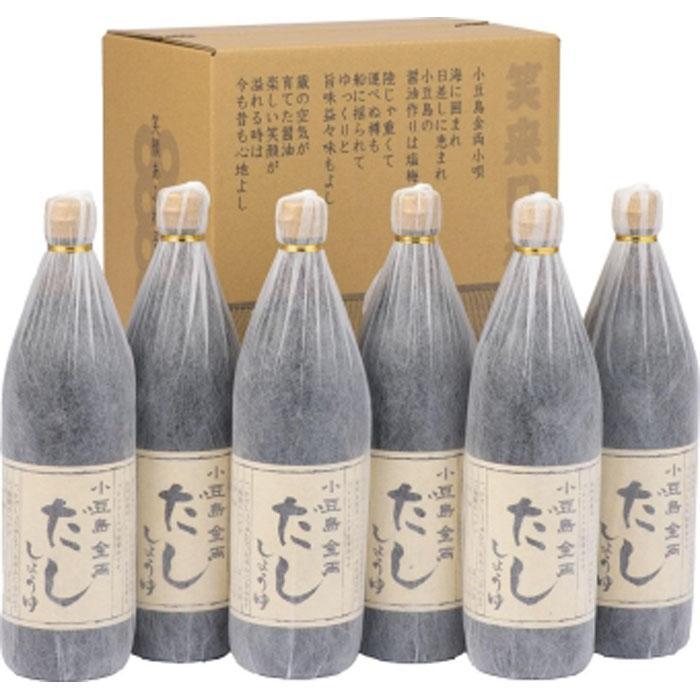 【ふるさと納税】【ギフト用】金両醤油 だし醤油 6本入り No24（贈答用・のし付き）