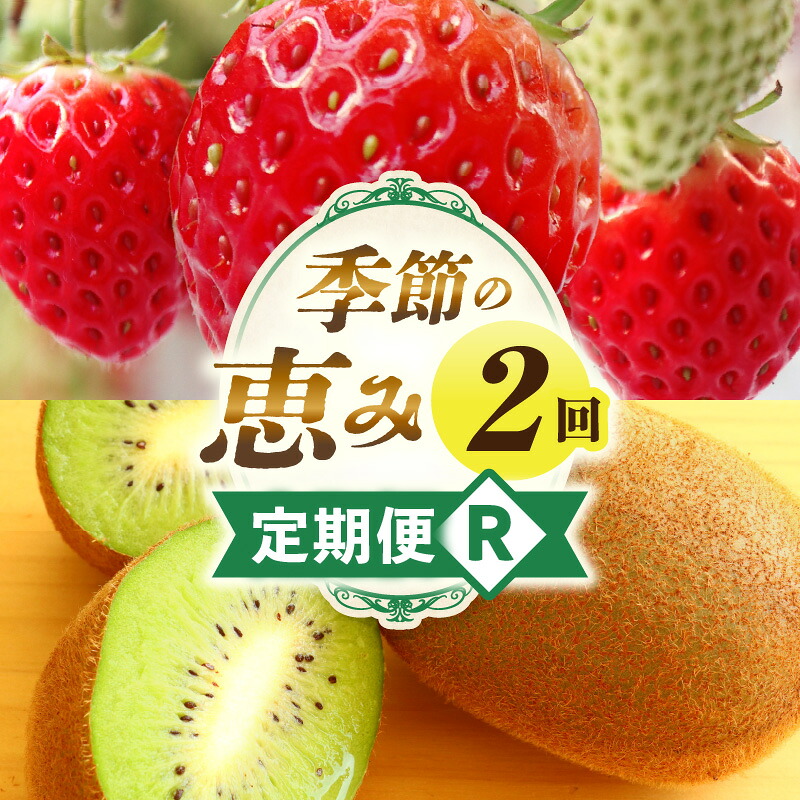 【ふるさと納税】季節の恵み2回定期便R 果物 フルーツ 青果 青果物 デザート スイーツ 果実 旬 季節 旬の果物 季節の果物 生鮮食品 生鮮 贈答 贈り物 定期便 果物定期便 フルーツ定期便 ギフト プレゼント おすそ分け ご褒美 人気 グルメ お取り寄せ 国産 香川県 三木町｜香川県三木町