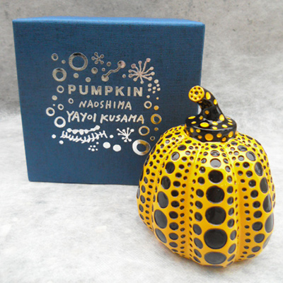楽天市場】草間彌生 yayoi kusama 財布 がま口 コイン PUMPKIN