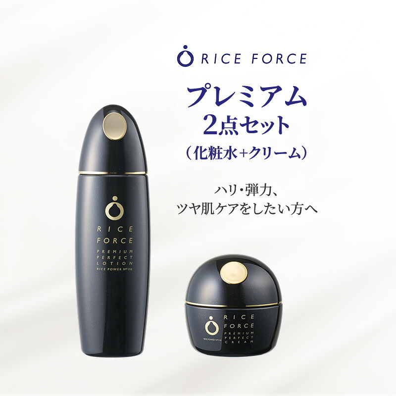 【ふるさと納税】プレミアム2点セット(化粧水+クリーム) スキンケア 保湿 化粧品 うるおい