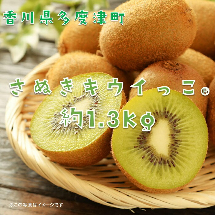 【ふるさと納税】香川県オリジナルキウイフルーツ「さぬきキウイっこ®」1.3kg【予約受付中！令和7年11月上旬頃から】〔提供：株式会社ことひら街道〕しあわせ製麺 甘い 小さい 一口サイズ ゼリーみたい 期間限定