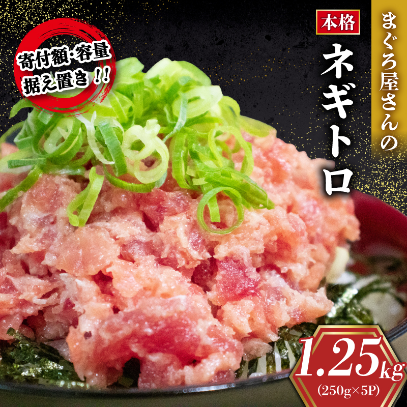 【ふるさと納税】 ネギトロ 計 1.25kg  250g × 5パック まぐろ 鮪 まぐろたたき キハダマグロ バチマグロ 小分け 個包装 魚 さかな 魚介 海鮮 新鮮 手巻き 寿司 すし 丼 ご飯 ごはん 冷凍 お取り寄せ グルメ 人気 おすすめ 愛媛県 松山市