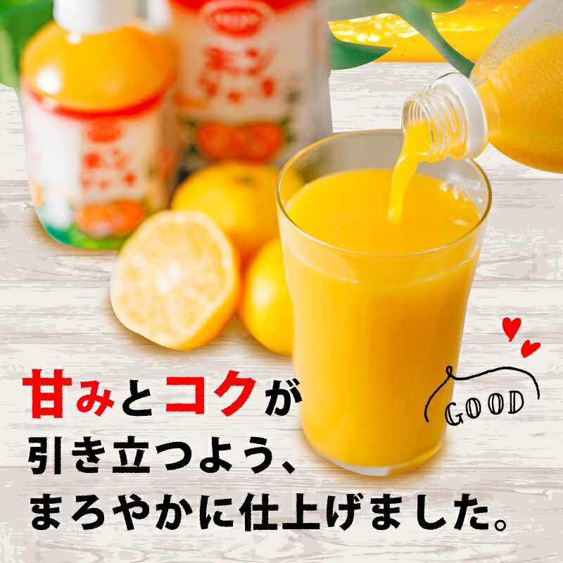 ふるさと納税】 ＼最短当日発送／ ポンジュース ペットボトル 800ml×6