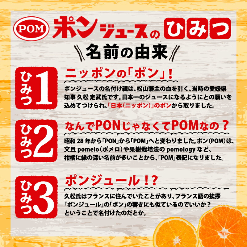 ふるさと納税】 ＼最短当日発送／ ポンジュース ペットボトル 800ml×6