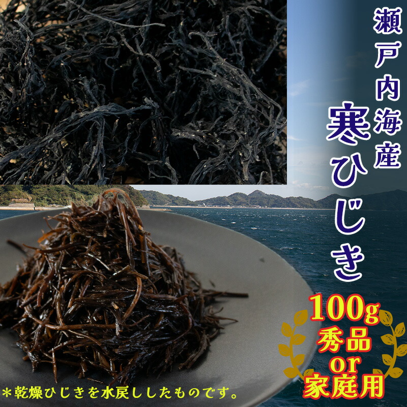 【ふるさと納税】 【秀品】 寒ひじき 100g | 国産ひじき 天然 ひじき 乾燥ひじき 海産物 海藻 寒ひじき 煮物 貴重 ひじき 無添加 無着色 ひじき サラダ 鉄分 鉄分豊富 ヒジキ ふりかけ 国産 瀬戸内 瀬戸内海 愛媛県 松山市 中島 お取り寄せ グルメ お土産 ご当地 愛媛 松山