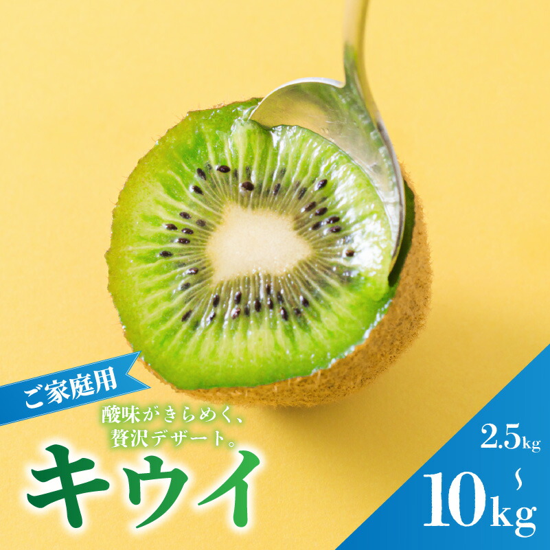 【ふるさと納税】 キウイフルーツ 2.5kg/5kg/10kg キウイ ヘイワード サイズ混合 家庭用 【先行予約 2026年10月下旬から発送】 | きうい 訳あり キウイ フルーツ kiwi ふるーつ 果物 おすすめ 高級 人気 お取り寄せ 5000円 ギフト 愛媛県 松山市 蓮果園｜愛媛県松山市
