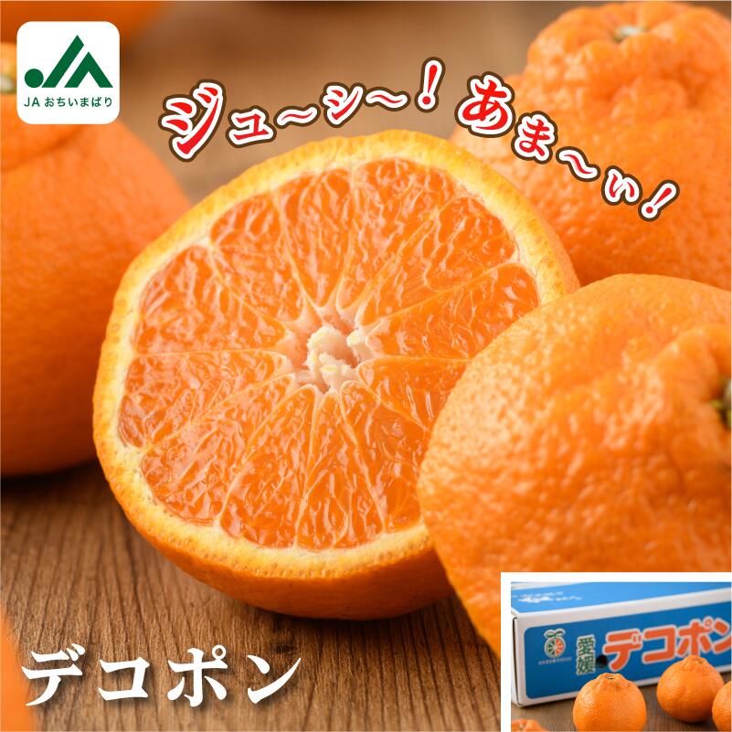 【ふるさと納税】【先行予約】【毎年売切れ】愛媛県今治産 特選 デコポン たっぷり 18～24玉(L～3L) 期間限定 でこぽん 国産 特産品 大きい みかん 柑橘  美味しい フルーツ 果物 ギフト 大容量 愛媛県産  今治産 今治 甘い JA 【KB02510】