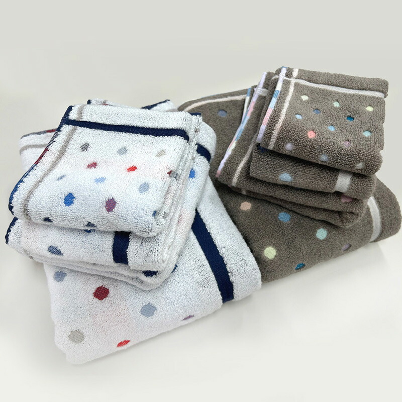 【ふるさと納税】（今治タオルブランド認定品）オプス　＜バスタオル・フェイスタオル・ハンドタオル・ハンカチ＞　合計８枚セット　(ホワイト&times;グレー/アッシュブラウン&times;ライトピンク)【I002680】今治タオル　七福タオル　今治　タオル　セット｜愛媛県今治市