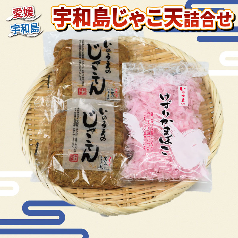 【ふるさと納税】 ＼10営業日以内発送／ 手押し じゃこ天 10枚 けずり蒲鉾 1袋 詰合せ 井上蒲鉾本舗 手押しじゃこ天 手作り 蒲鉾 けずりかまぼこ かまぼこ 冷蔵 小魚 すり身 練り物 さつま揚げ 惣菜 小分け 酒 水産 加工品 特産品 郷土料理 国産 愛媛 宇和島 C010-003001 7,700円