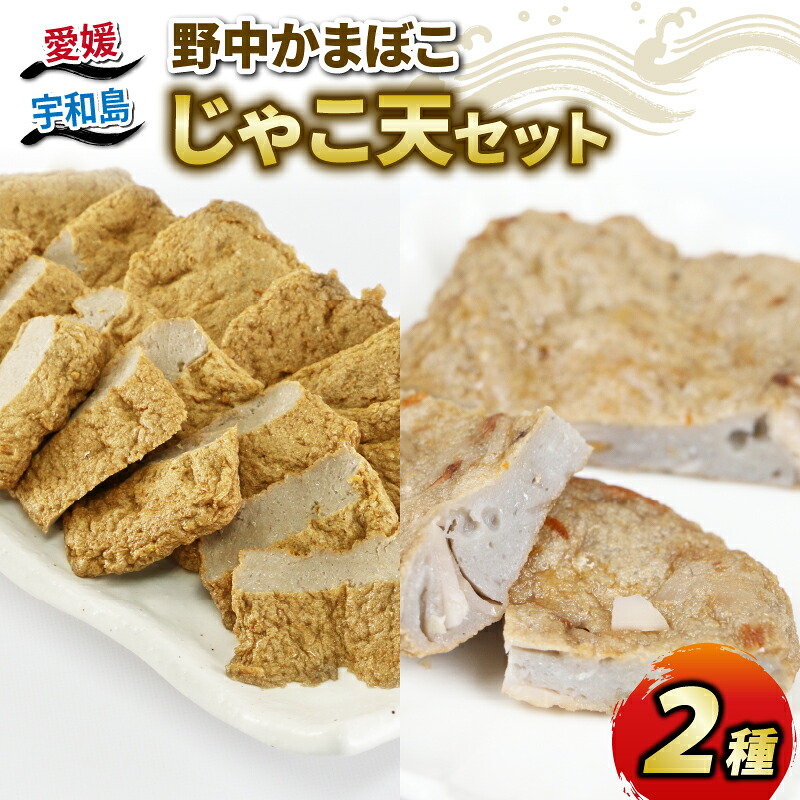 【ふるさと納税】 ＼10営業日以内発送／ じゃこ天 宇和島 2種 詰合せ セット 手押してんぷら 7枚 野菜てんぷら 5枚 野中かまぼこ店 お中元 初節句 お正月 お土産 ごちそう すり身 練り物 具 出汁 だし 小分け 郷土料理 酒 おつまみ 肴 特産品 国産 愛媛 C010-014003｜愛媛県宇和島市