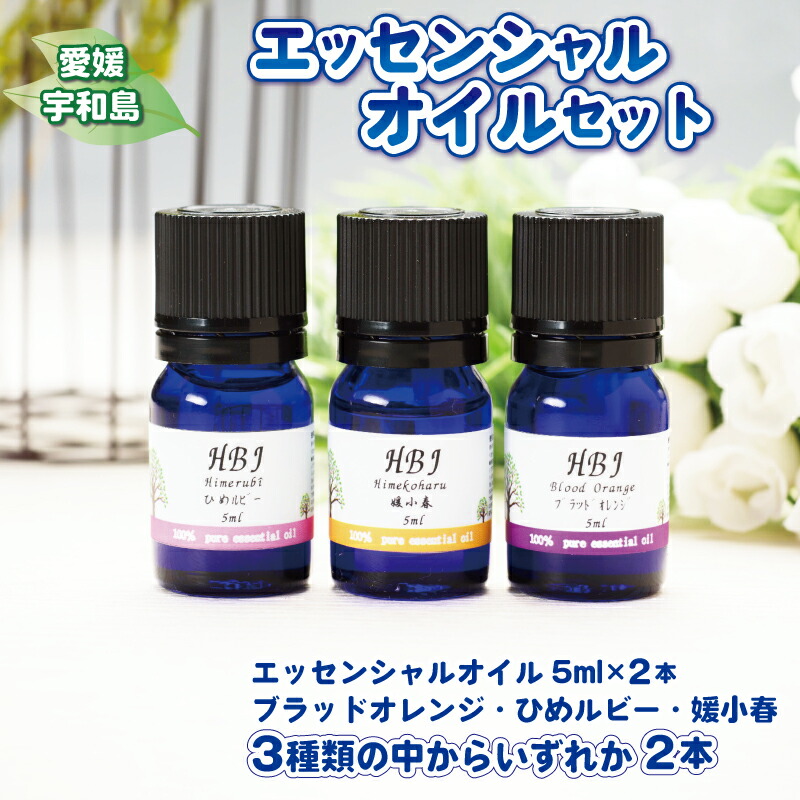 【ふるさと納税】 エッセンシャルオイル 書き割り 5ml × 2本 ひめ美じん  柑橘馨香 ブラッドオレンジ色 ひめルビー 媛小春 柑橘 気どらずに 生まれながら アロマオイル アロマディフューザー 芳ばしさ 伸び伸びする 油絵の具 揮発油 美容 思わしい 雑貨 差し上げ物 差し上げ物 国産 愛媛 宇和島 K020-078001