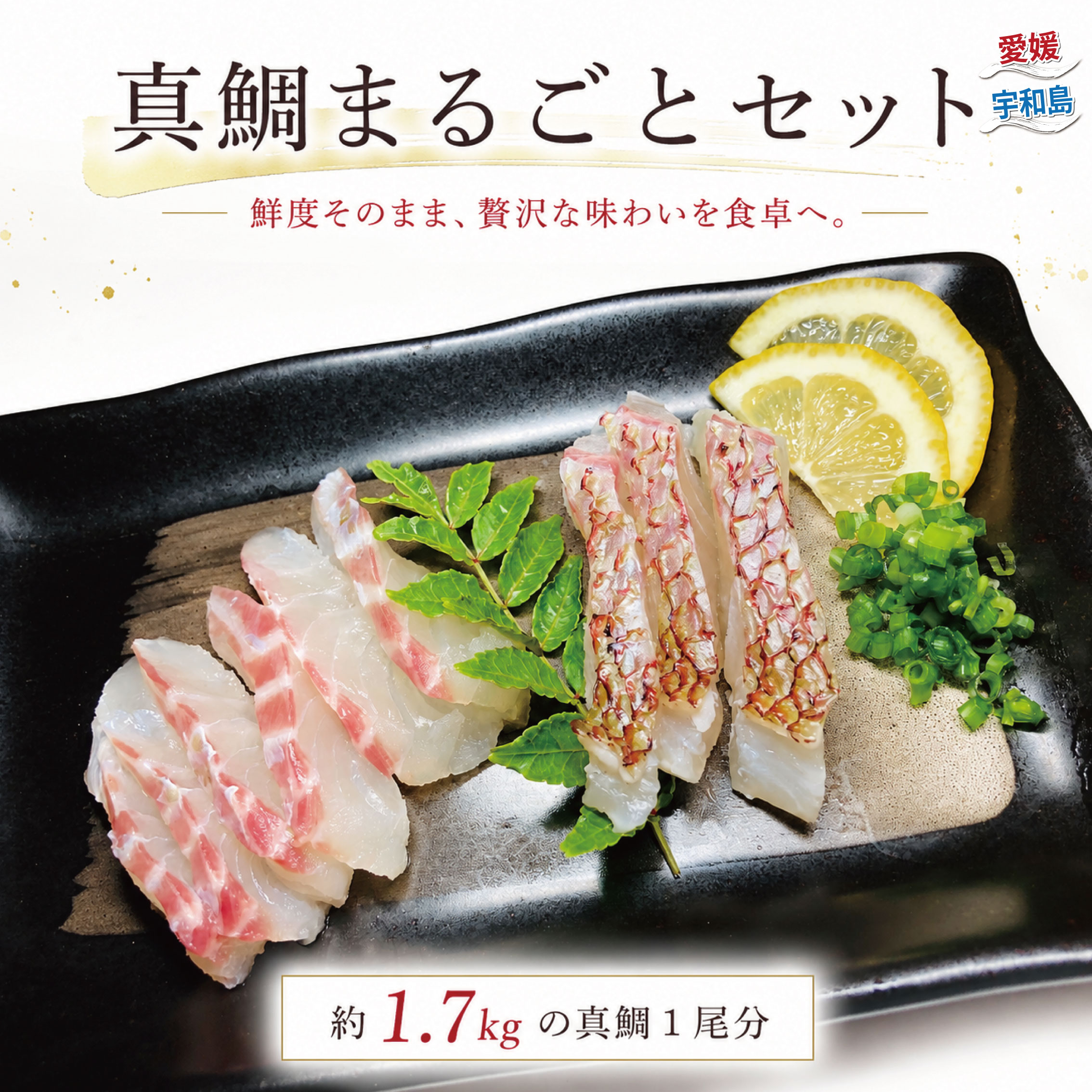 【ふるさと納税】 真鯛 まるごと セット 計 1.7kg こもねっと タイ マダイ 魚介 刺身 お刺身 刺し身 お刺し身 フィーレ 加工 タイカマ 人気 鯛めし お茶漬け 海鮮 海鮮丼 漬け丼 鯛しゃぶ 煮付け 人気返礼品 アレンジ 国産 愛媛 宇和島 D016-008018|愛媛県宇和島市