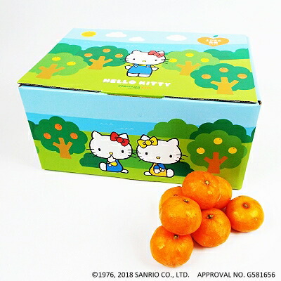 【ふるさと納税】厳選　甘ーい小玉!西宇和みかん(ハローキティパッケージ)約3.5kg入【C24-7】_ みかん ミカン 蜜柑 柑橘 柑橘類 フルーツ 果物 くだもの 人気 美味しい 愛媛県 八幡浜 ふるさと 【1121015】画像