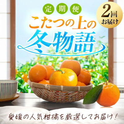 【ふるさと納税】【発送月固定定期便】「こたつの上の冬物語」夕やけみかん(2kg)【C49-74】全2回【4056125】