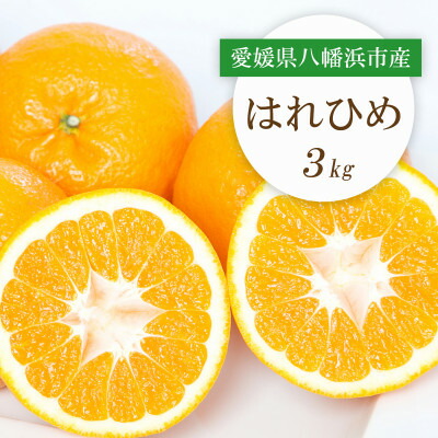 【ふるさと納税】【2025年12月より順次発送】愛媛県八幡浜市産 はれひめ3kg【C25-206】【1612488】