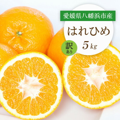 【ふるさと納税】【2025年12月より順次発送】愛媛県八幡浜市産 はれひめ5kg【訳あり】【C25-207】【1612501】