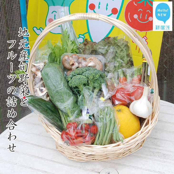 【ふるさと納税】地元産旬野菜とフルーツの詰め合わせ（クール便でお届け） えひめ未来農業協同組合｜愛媛県新居浜市