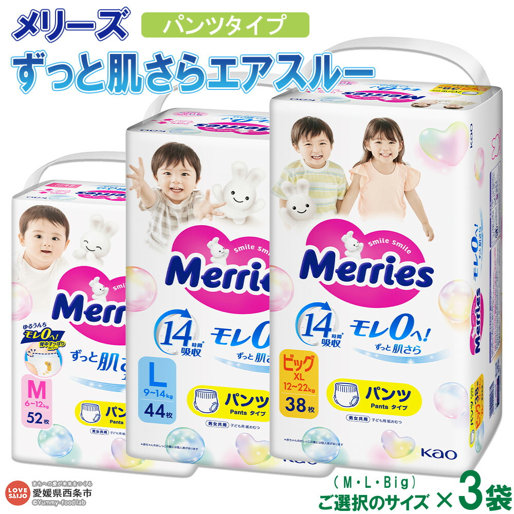 楽天市場】【ふるさと納税】おむつ メリーズ パンツタイプ ずっと肌