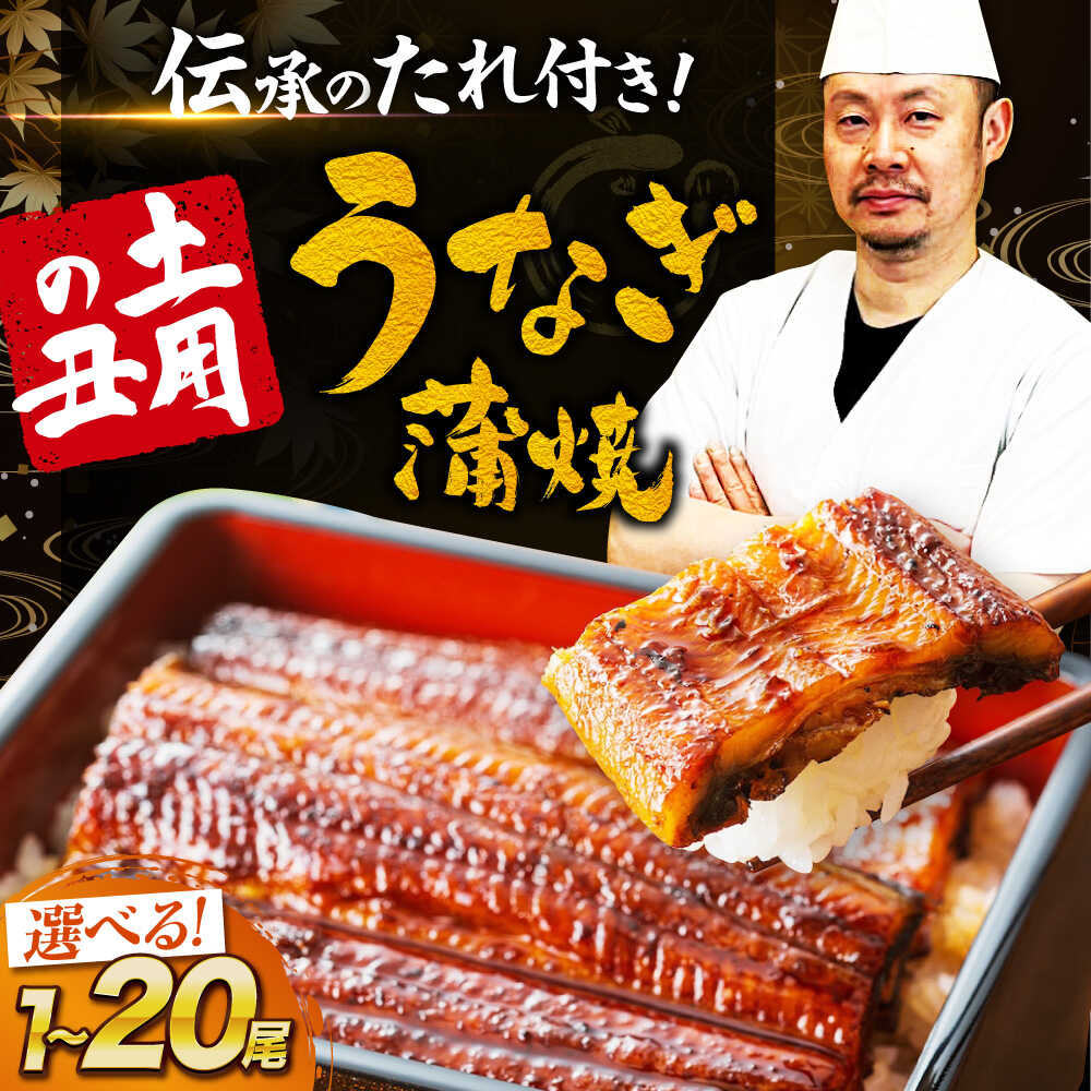 【ふるさと納税】【お中元対象】【選べる容量】 うなぎ蒲焼き 絶品 1 ～ 20尾 ウナギ かばやき タレ付き 大洲市/有限会社 樽井旅館[AGAH001] うなぎ 国産 美味しい 鰻 うな丼 鰻丼 鰻重 かば焼き 高級 丑の日 おすすめ 人気 お取り寄せ 送料無料 大洲市｜愛媛県大洲市