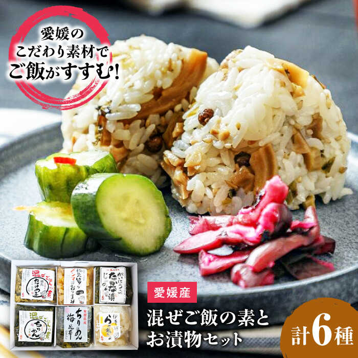 【ふるさと納税】混ぜご飯の素 混ぜご飯の素 お漬物 セット | 人気 おすすめ ランキング おいしい 和食 料理 おかず 炊き込みご飯 おにぎり 簡単 時短 常備菜 漬物 詰め合わせ ご飯のお供 絶品 グルメ お取り寄せ 大洲市/(有)玉井民友商店[AGBY006] 20000 20000円 以下｜愛媛県大洲市