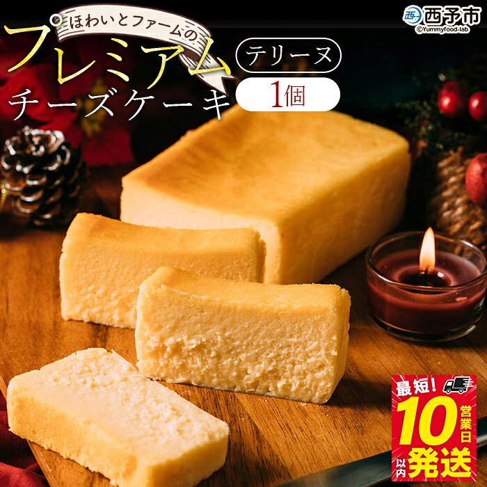 【ふるさと納税】＜ほわいとファームのプレミアムチーズケーキ（テリーヌ）500g&times;1個＞『最短10営業日以内に順次発送予定』 スイーツ デザート お菓子 洋菓子 のし 内祝い ギフト 贈答 プレゼント お取り寄せ お祝い 特産品 愛媛県 西予市【冷凍】｜愛媛県西予市