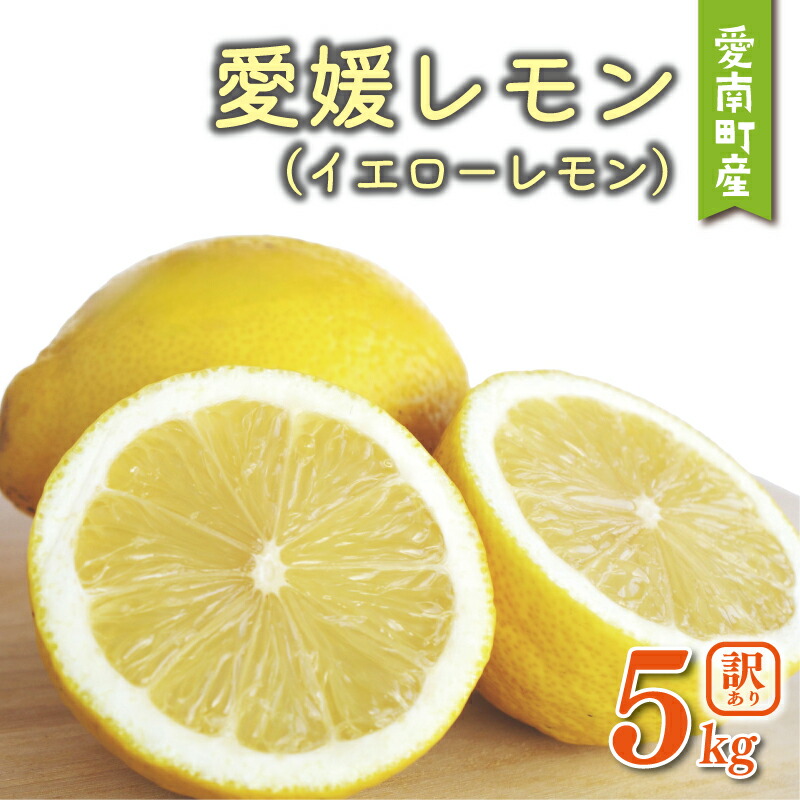【ふるさと納税】 訳あり 愛媛 レモン （ イエローレモン ） 5kg 7000円 柑橘 サイズ 不揃い 家庭用 檸檬 国産 果物 瀬戸内 ワックス 防腐剤 不使用 果汁 人気 新鮮 レモネード 塩レモン はちみつレモン レモンサワー レモン酎ハイ規格外 愛南町 愛媛県 果樹園みどり