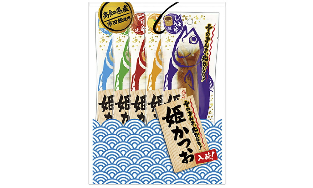 【ふるさと納税】姫かつおスティック<br>　5本セット