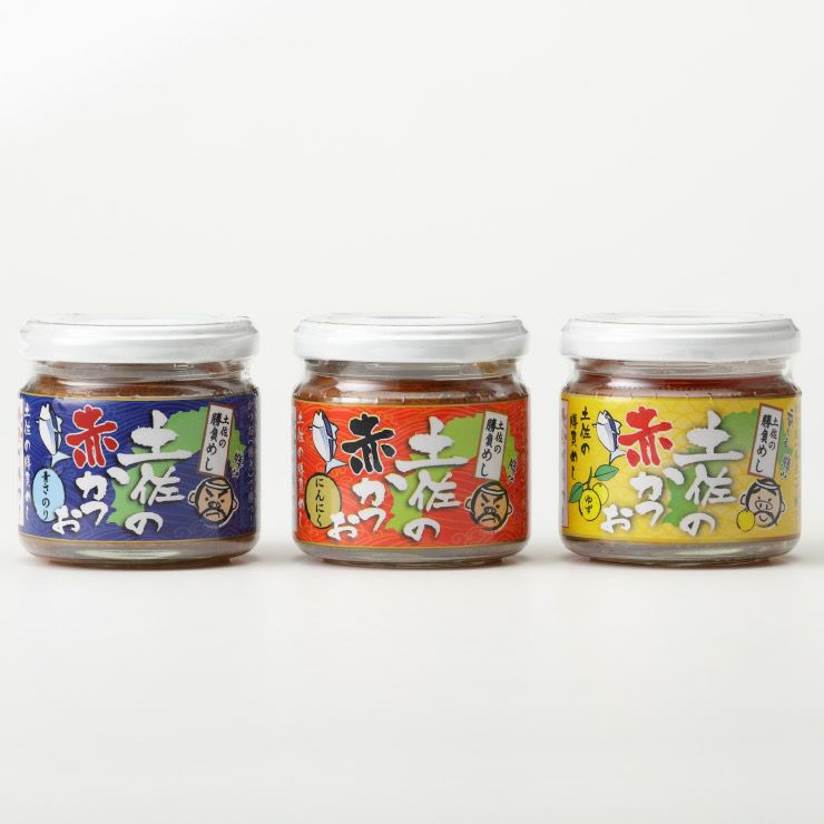 【ふるさと納税】土佐の赤かつお　 3種セット　ご飯のお友