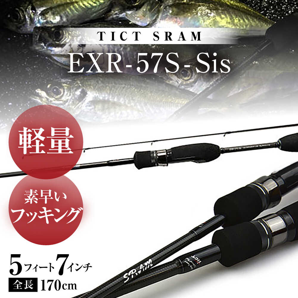 楽天市場】【ふるさと納税】TICT SRAM EXR-64S-Sis アジング