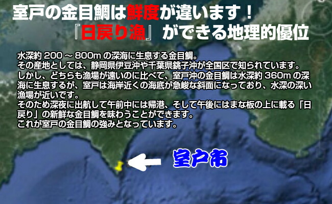 NK海洋深層水と金目の関係