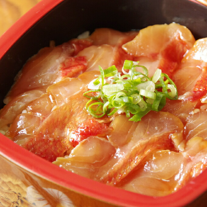 【ふるさと納税】 初音 金目鯛 漬け丼 80g～90g 海鮮丼 漬け魚 ヅケ丼 惣菜 キンメダイ きんめだい 海鮮丼 漬け魚 ヅケ丼 簡単調理 魚介類 冷凍 送料無料 hn090