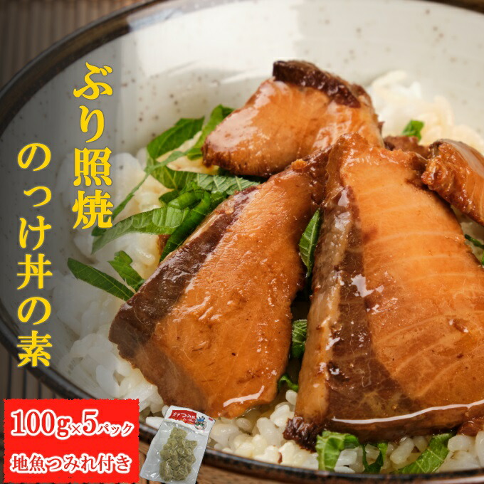 【ふるさと納税】 ブリ照焼丼の素 ～ぶり照焼のっけ丼の素・地魚つみれセット～ 魚 魚介類 さば 干物 みりん干し 漬け 酢締め 味噌煮＜iz010＞