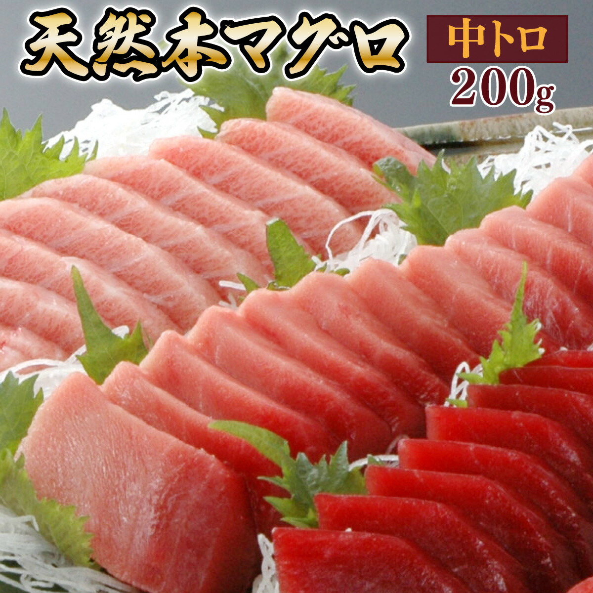 【ふるさと納税】 天然本マグロ　中トロ　１柵（２００ｇ） 刺身 漬け丼 海鮮丼 マグロ丼 ちらし寿司 鮪 まぐろ ネギトロ丼 魚介 惣菜 冷凍 送料無料 ＜eb012＞