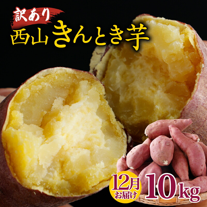 【ふるさと納税】 【令和7年12月お届け】 西山きんとき芋 10kg ｜ さつまいも 芋 サツマイモ 訳あり わけあり 産地直送 さつま芋 人気 ランキング おすすめ 金時芋 焼き芋 野菜 故郷納税 先行予約 高知県 室戸市