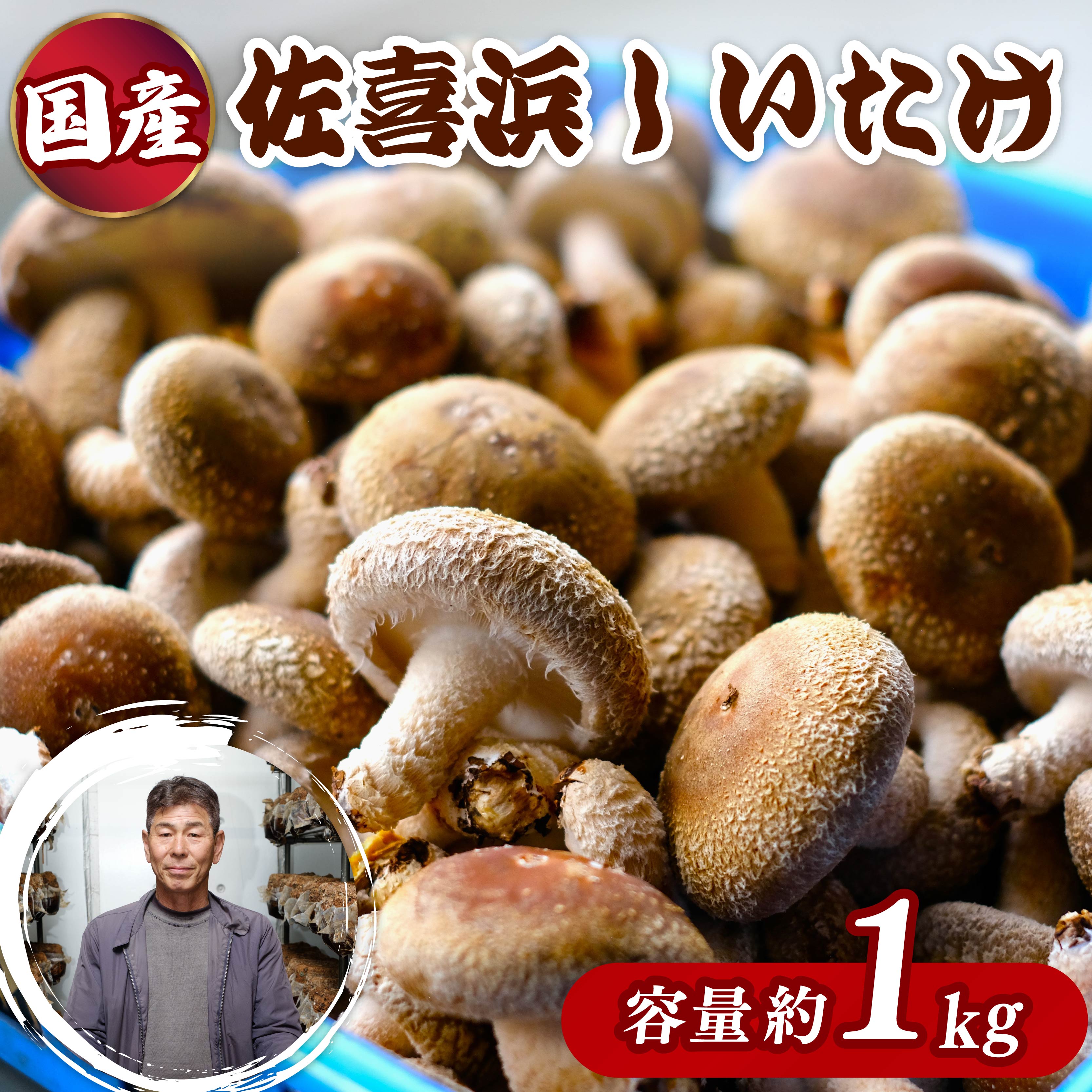 【ふるさと納税】 佐喜浜しいたけ 約1kg 20個～30個 生しいたけ 菌床しいたけ 椎茸 シイタケ 野菜 きのこ キノコ 10000円 1万円 送料無料 nc007