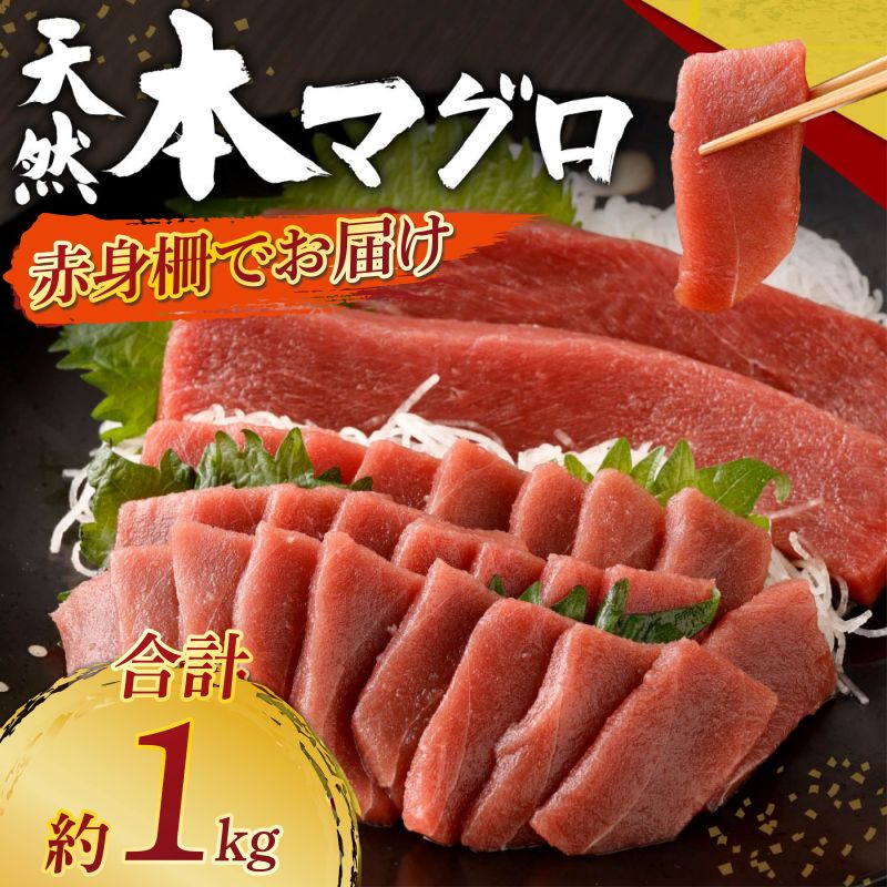 【ふるさと納税】 高豊丸 天然本まぐろ 赤身サク 合計約1kg 刺身 お刺し身 柵 マグロ 鮪 ちらし寿司 手巻き寿司 おかず 海鮮丼 魚介類 真空パック 惣菜 訳あり 規格外 冷凍 送料無料|高知県室戸市