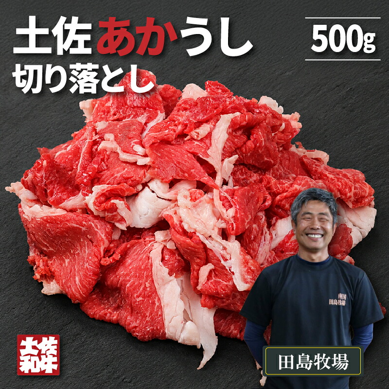 【ふるさと納税】 土佐 あかうし 赤牛 赤身 切り落とし 500g | 和牛 あか牛 アカウシ 牛肉 希少 ブランド 国産 プレゼント ギフト 冷凍 贈答 高知県 南国市|高知県南国市