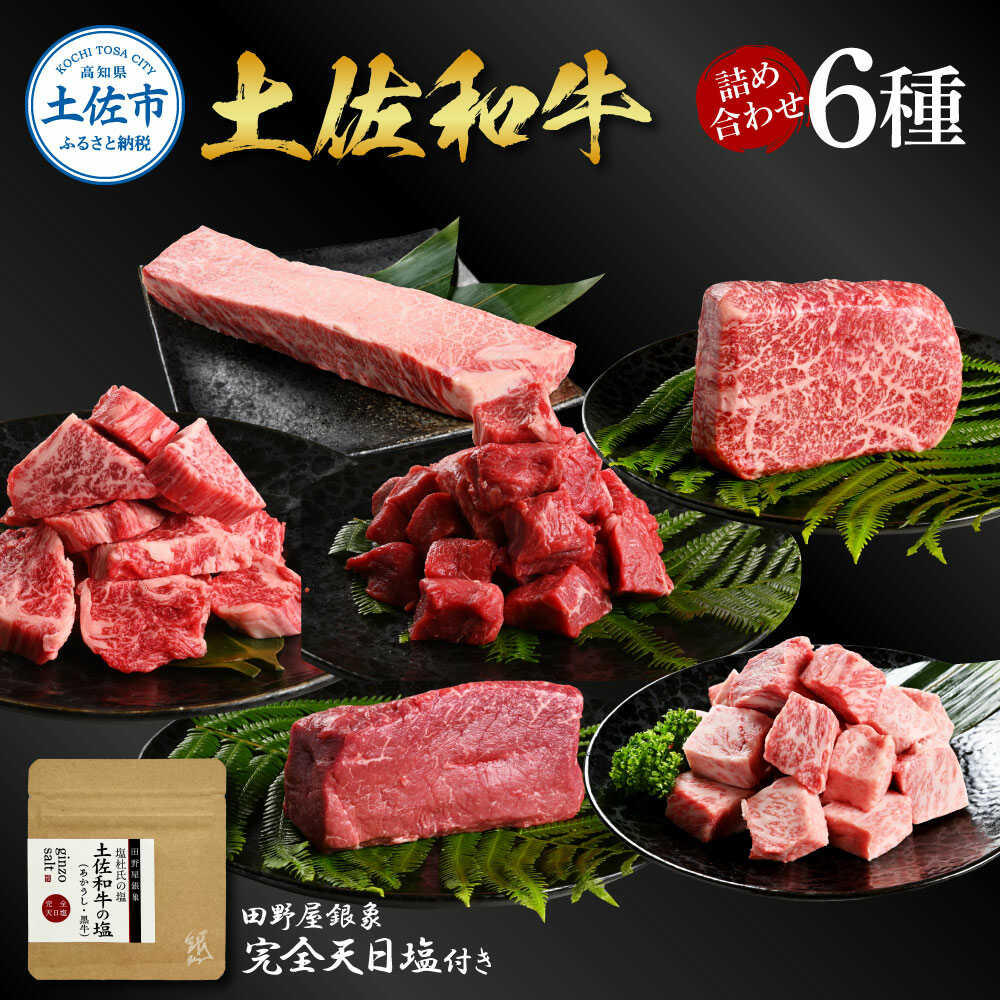 【ふるさと納税】土佐和牛 特選赤身ブロック 500g（田野屋銀象完全天日塩1P付き） 土佐和牛 詰め合わせ セット ステーキ 高知 土佐赤牛 牛肉 贅沢 お取り寄せ 肉 国産 高知県土佐市/株式会社LATERAL[BQAU063]｜高知県土佐市