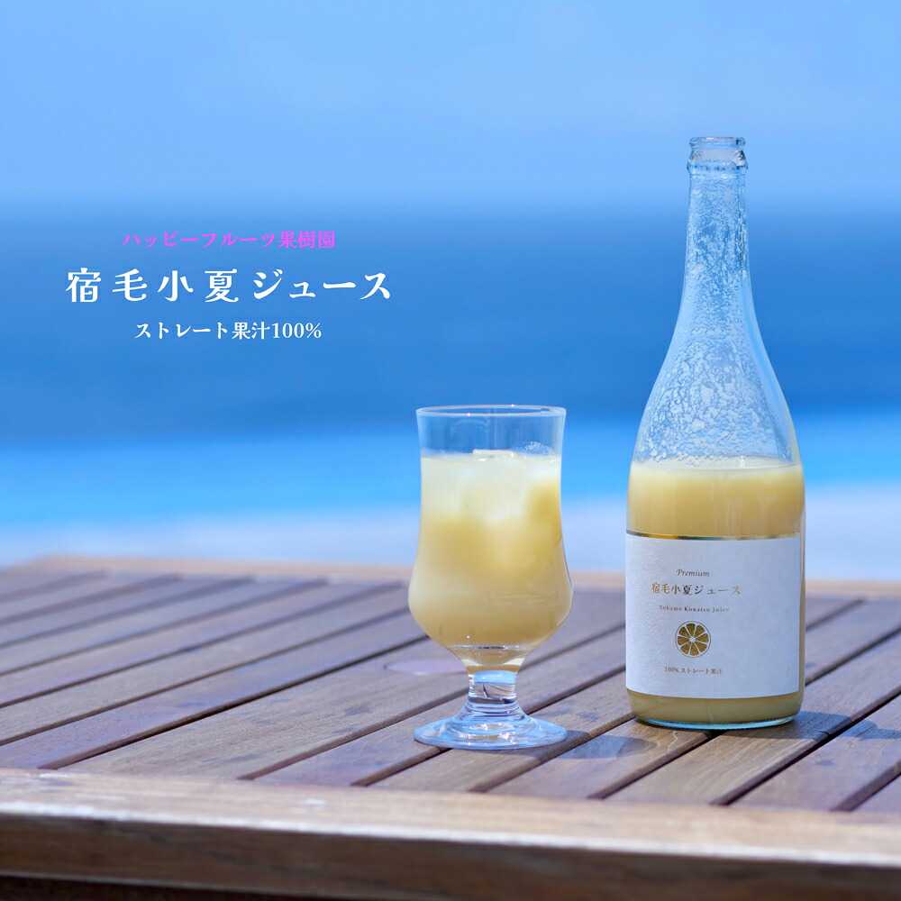【ふるさと納税】 ハッピーフルーツ果樹園 宿毛小夏ジュース 化粧箱入り 2本セット 柑橘 みかん 100%果汁 ストレート 贈答用 ギフト 贈り物 果物 フルーツドリンク 贅沢 無添加 国産 高知県産 旬 季節限定 特産品 お取り寄せ 名産 宿毛市 高知県