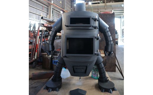 楽天市場】【ふるさと納税】ロボット型薪ストーブ（ミニ