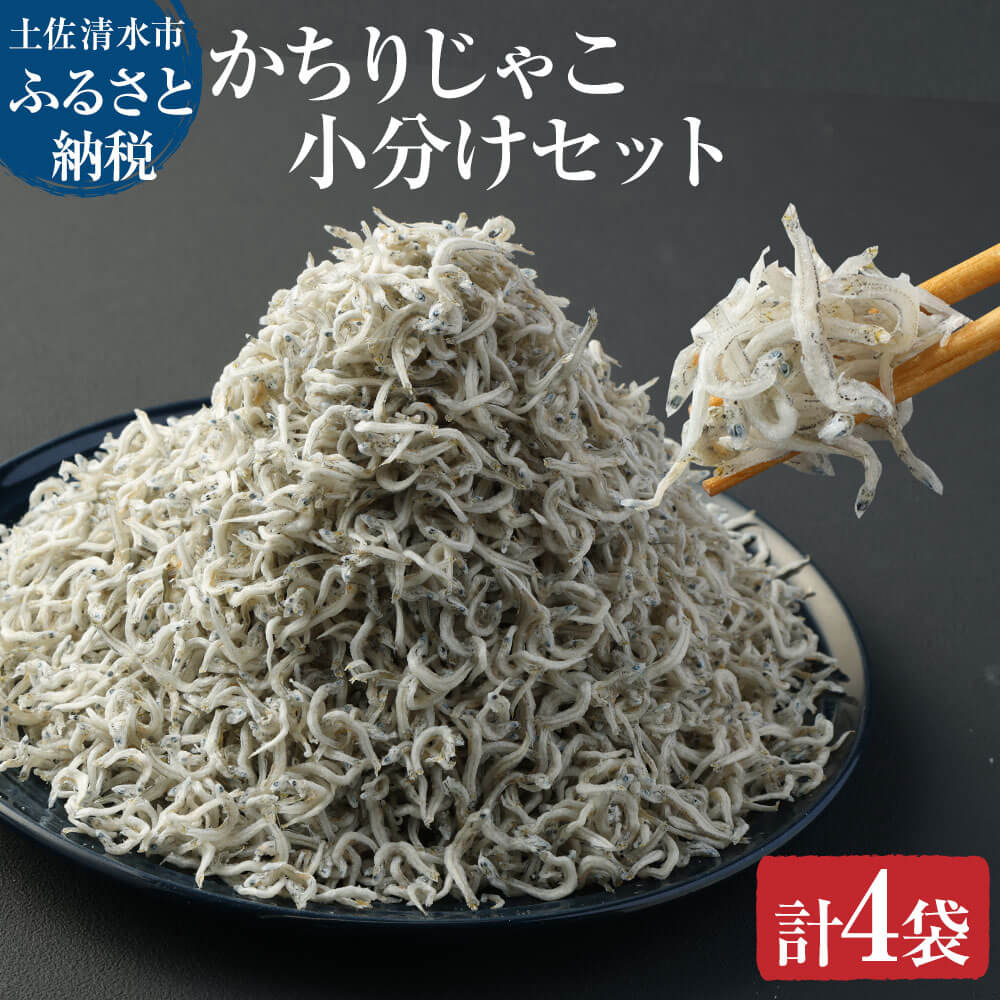 【ふるさと納税】浜口海産物店のかちりじゃこ 60g×4袋 小分け セット シラス 釜揚げ しらす丼 ちりめん丼 高知県 土佐清水市 送料無料 しらす シラス 釜揚げしらす かちりじゃこ カチリジャコ ふるさとのうぜい 故郷納税 返礼品 6000円【R00016】