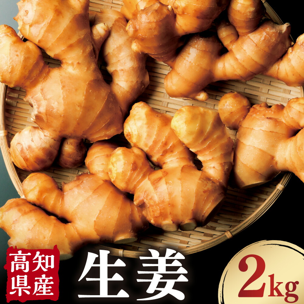 【ふるさと納税】高知県産 生姜 2kg 生姜 ショウガ しょうが ジンジャー 野菜 薬味 産地直送 お取り寄せ 高知県 香美市 送料無料