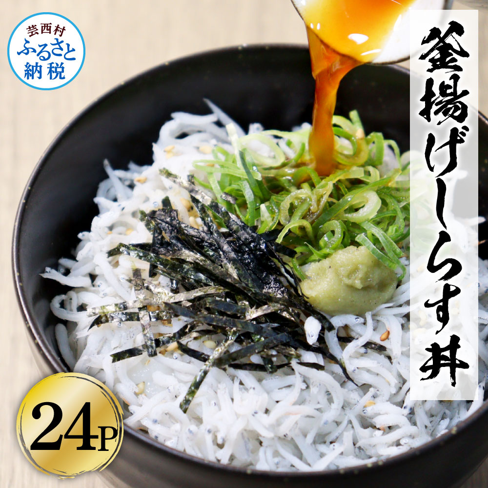 【ふるさと納税】高知県産釜揚げしらす 50g×24パック 簡易梱包 シラス 小分け 国産 釜揚げ しらす丼 海鮮丼 ゆず付 お茶漬け ごはん 軍艦巻き 手巻き寿司 24人前 大量 大容量 冷凍配送 おかず お取り寄せ 高知県 ふるさとのうぜい 故郷納税 返礼品 19000円 のし対応 ギフト|高知県芸西村