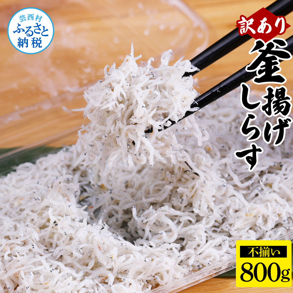 【ふるさと納税】しらす 800g 訳あり 釜揚げしらす 高知県産 釜揚げシラス 簡易梱包 ご飯のお供  ごはんのお供 離乳食 訳アリ わけあり 不揃い シラス 国産 釜揚げ 新鮮 しらす丼 冷凍配送 おにぎり おつまみ 減塩 塩分控えめ おかず 返礼品  7000円 じゃこ