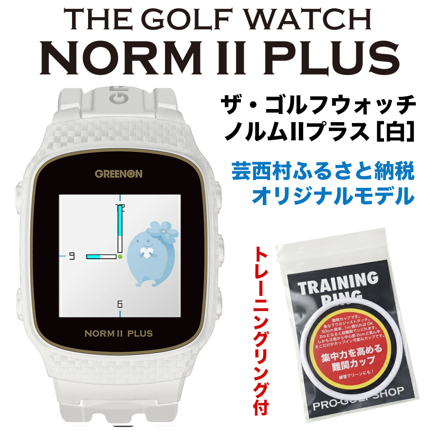タイムセール！】 ゴルフ GPS THE GOLF WATCH NORM II PLUS ザ ゴルフ