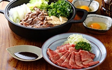 【ふるさと納税】土佐あかうし　すき焼き＆焼肉チョイス　牛肉・お肉・すき焼き・焼肉｜高知県本山町