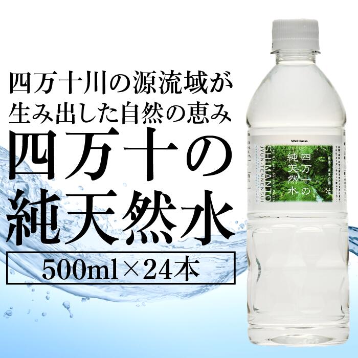 四万十の純天然水 500ml 2L &times; 6本～72本 定期便 ミネラルウォーター 天然水 ペットボトル 水 四万十川 1年 2年保存 水 軟水 セット 四万十 長期保存水 備蓄水 備蓄用 避難用品 防災グッズ 備蓄 常温 長期保存用 飲料水 水 みず 備蓄 防災 ミネラル 軟水 高知県 中土佐町｜高知県中土佐町 62,000円