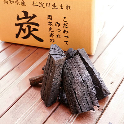 【ふるさと納税】枝炭 5kg 日高村こだわりの炭 樫の枝炭 高知県産 BBQ 炭 アウトドア