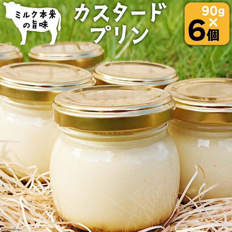 【ふるさと納税】 You Farmのカスタードプリン(90g×6個) [You farm 高知県 津野町 26ae0001] プリン ぷりん 洋菓子 スイーツ 瓶詰め デザート お菓子 おやつ 冷蔵 10,800円