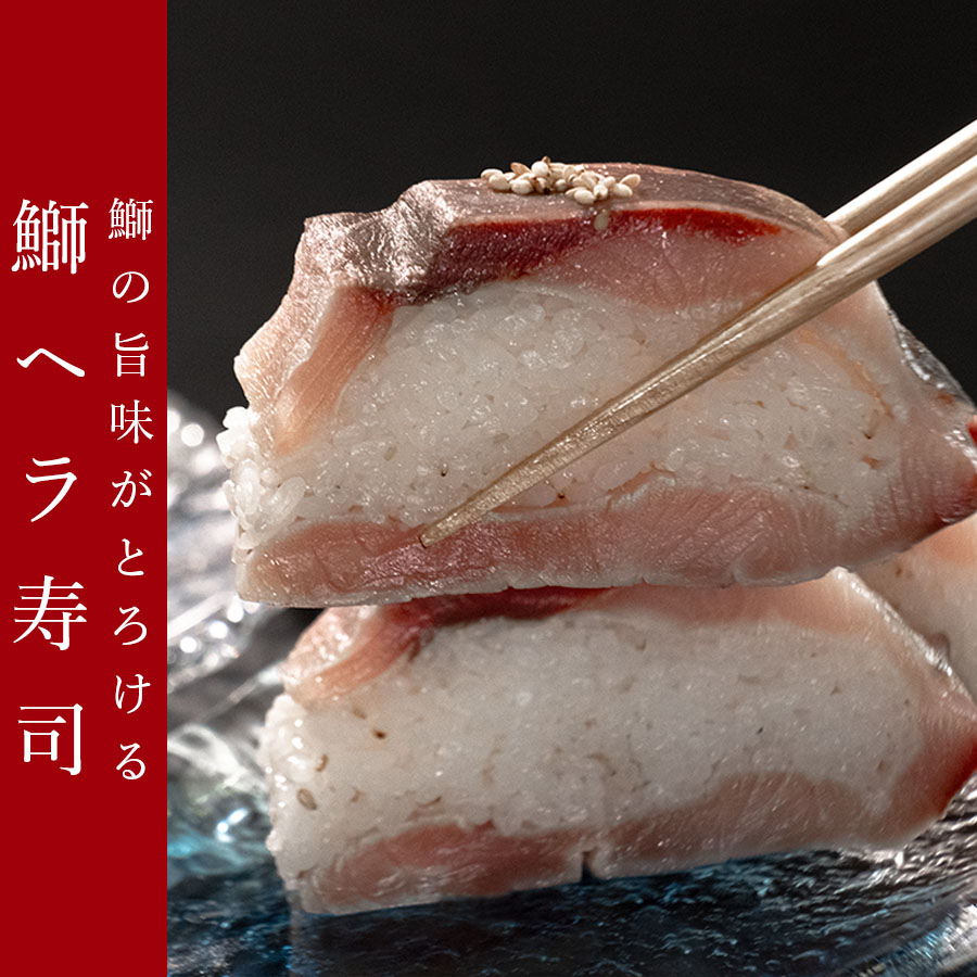 【ふるさと納税】旨味とろける鰤のお寿司と珍しい鰤のユッケ 「100年フード」認定